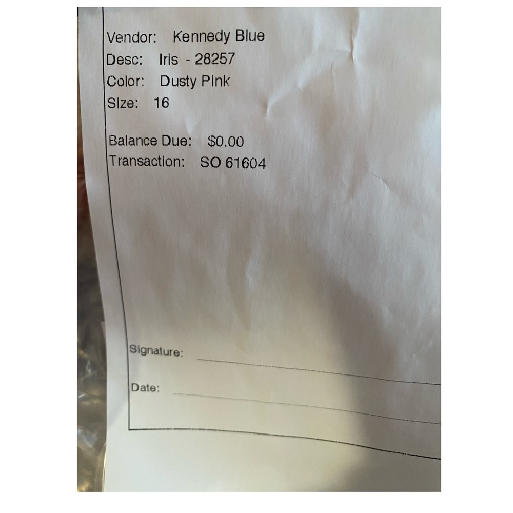 Kennedy Blue bridesmaid dress. Size 16